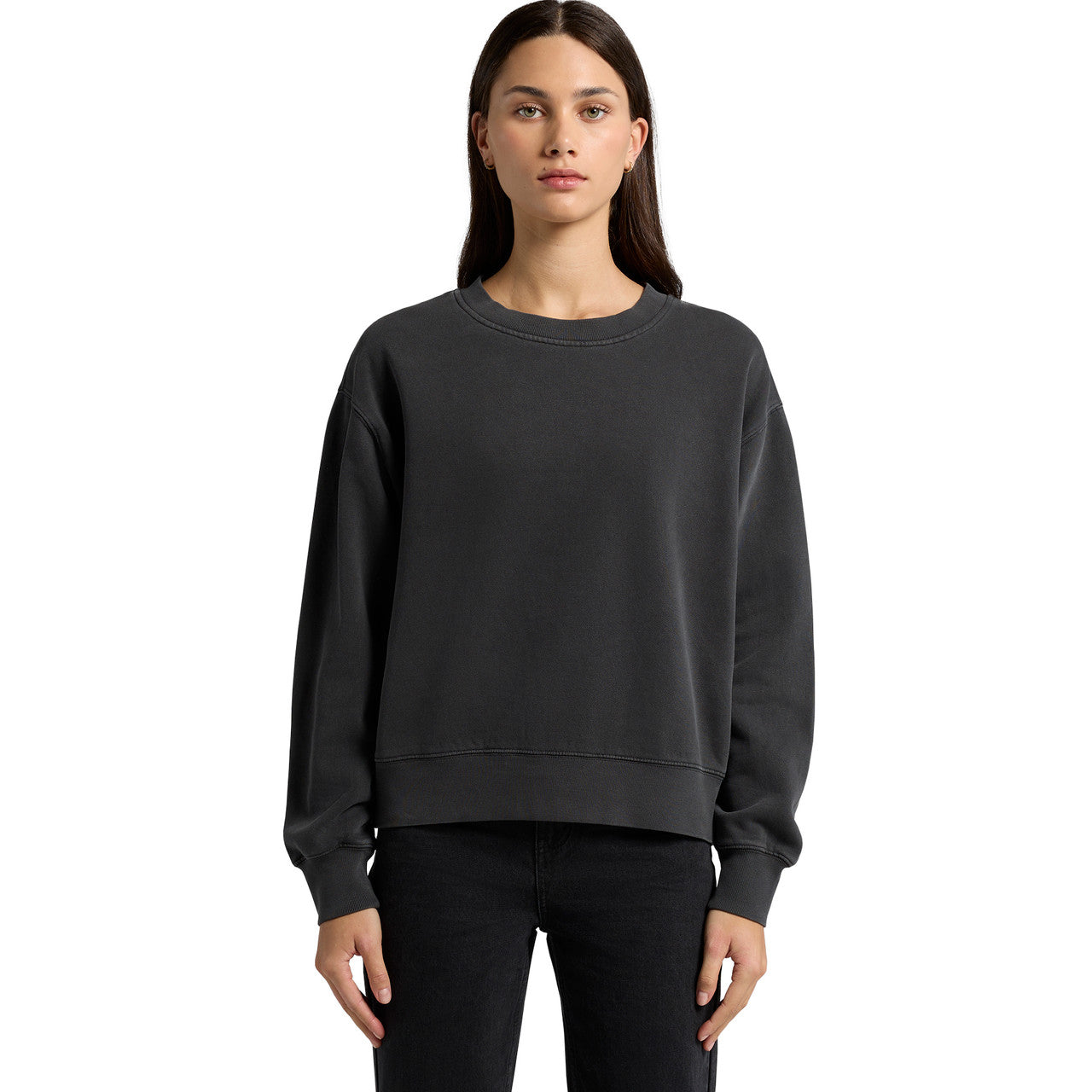 Women's Relax Faded Crew Front