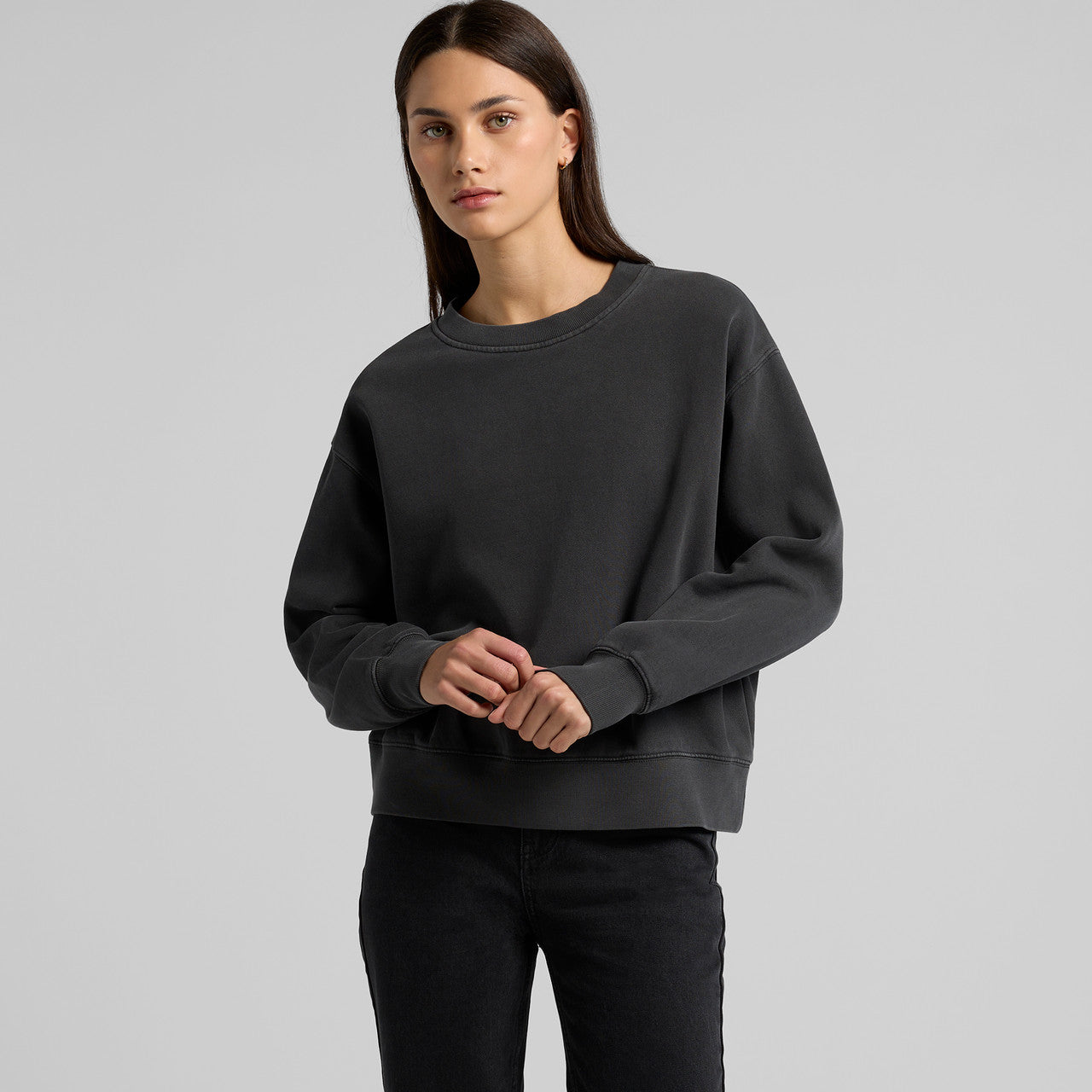 Women's Relax Faded Crew Back
