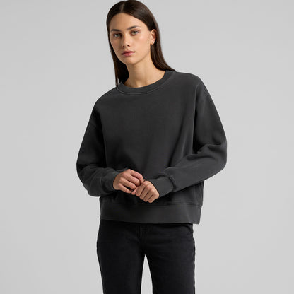 Women's Relax Faded Crew Back