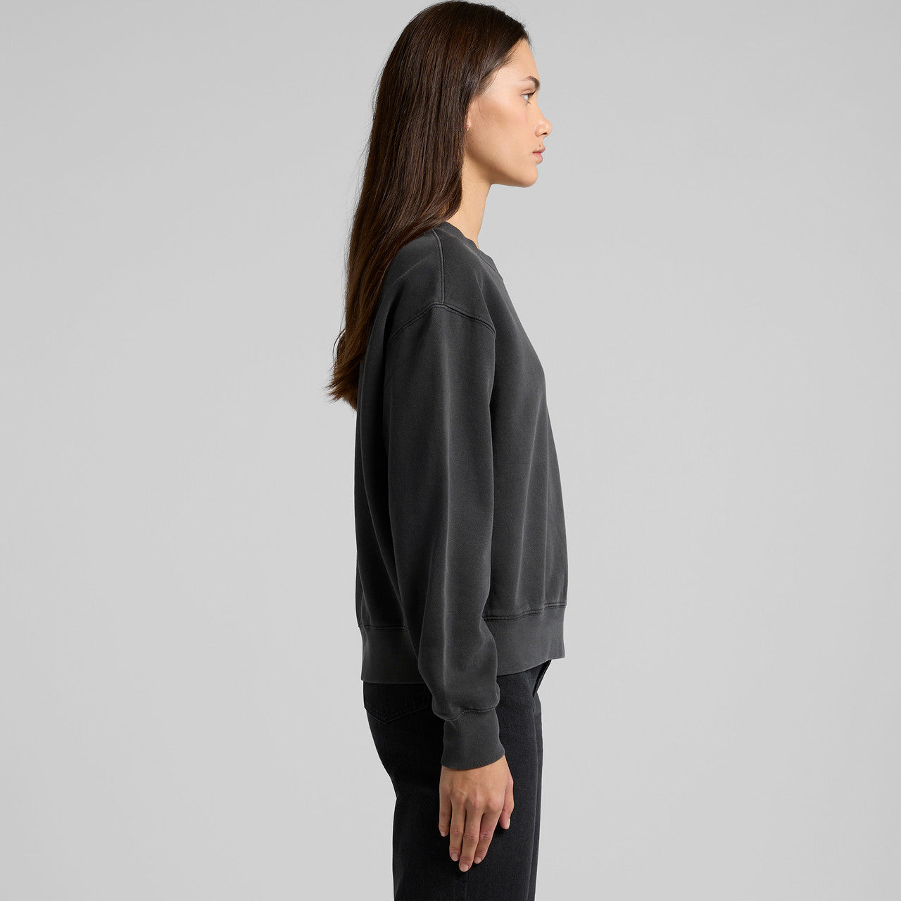 Women's Relax Faded Crew Side