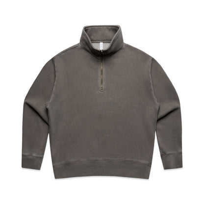 Women's Relax Faded Half Zip Faded Grey