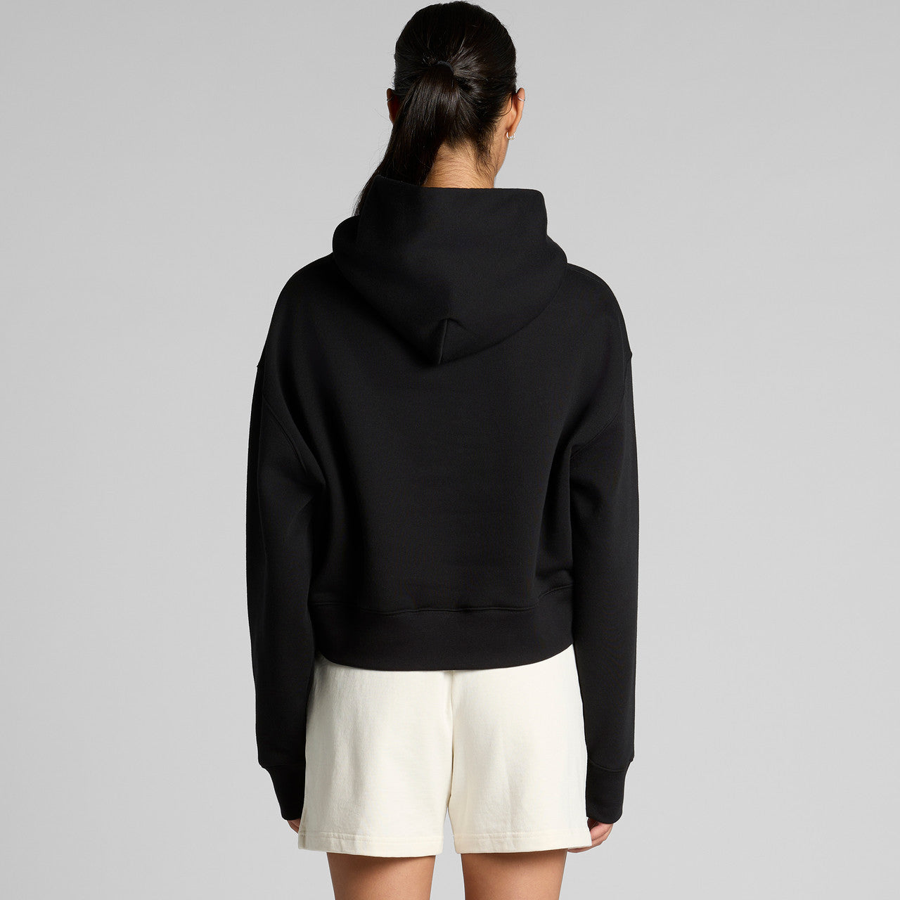 Women's Relax Crop Hood Back