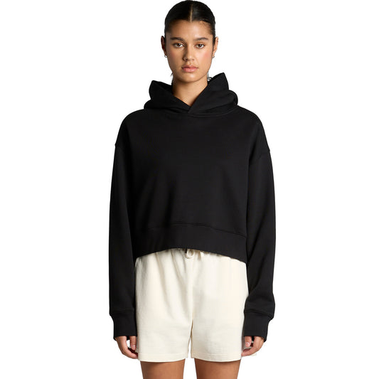Women's Relax Crop Hood Front