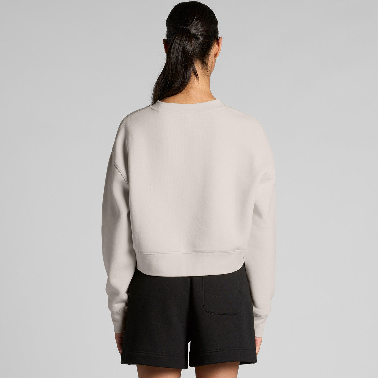 Women's Relax Crop Crew Back