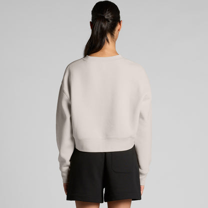 Women's Relax Crop Crew Back