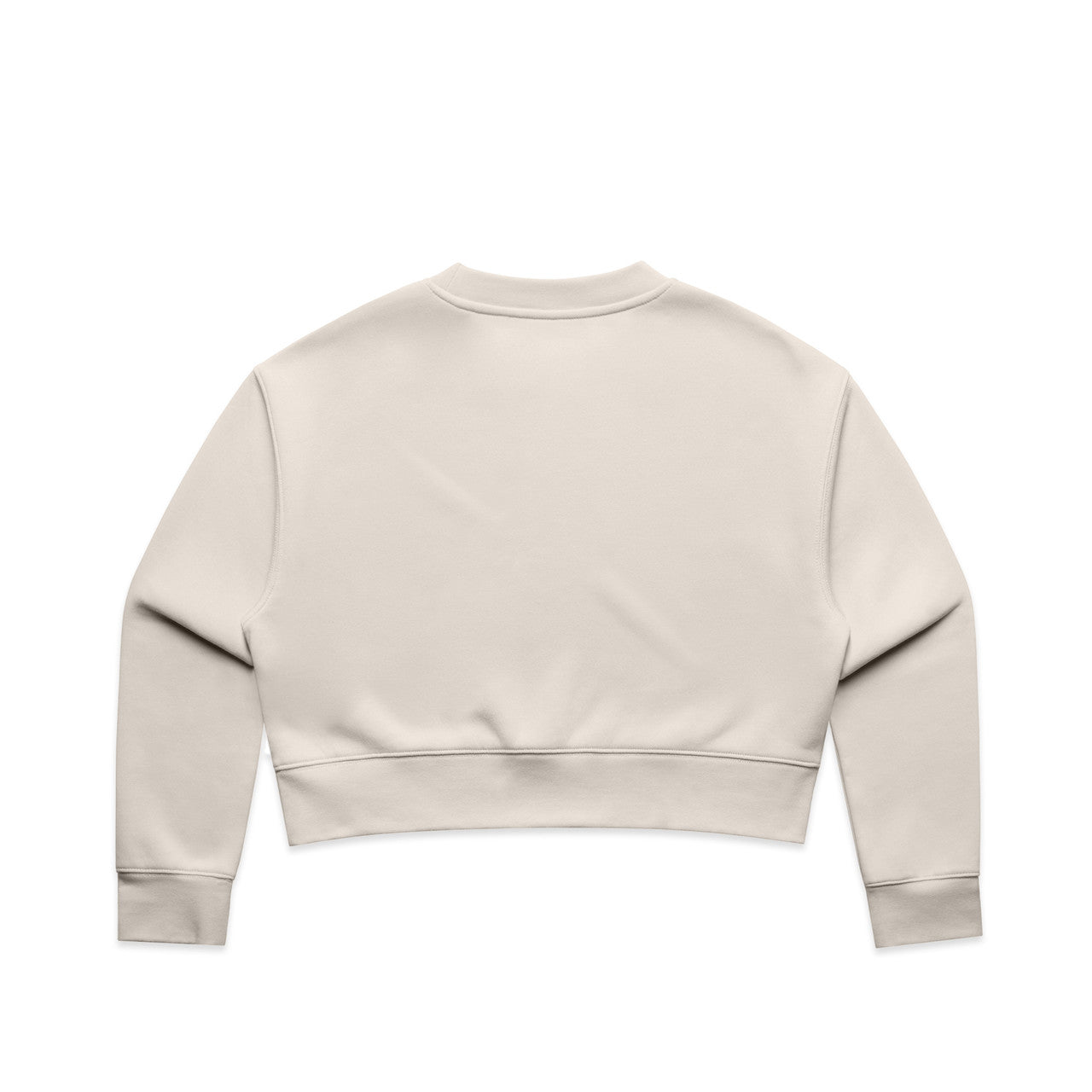 Women's Relax Crop Crew Bone - Back