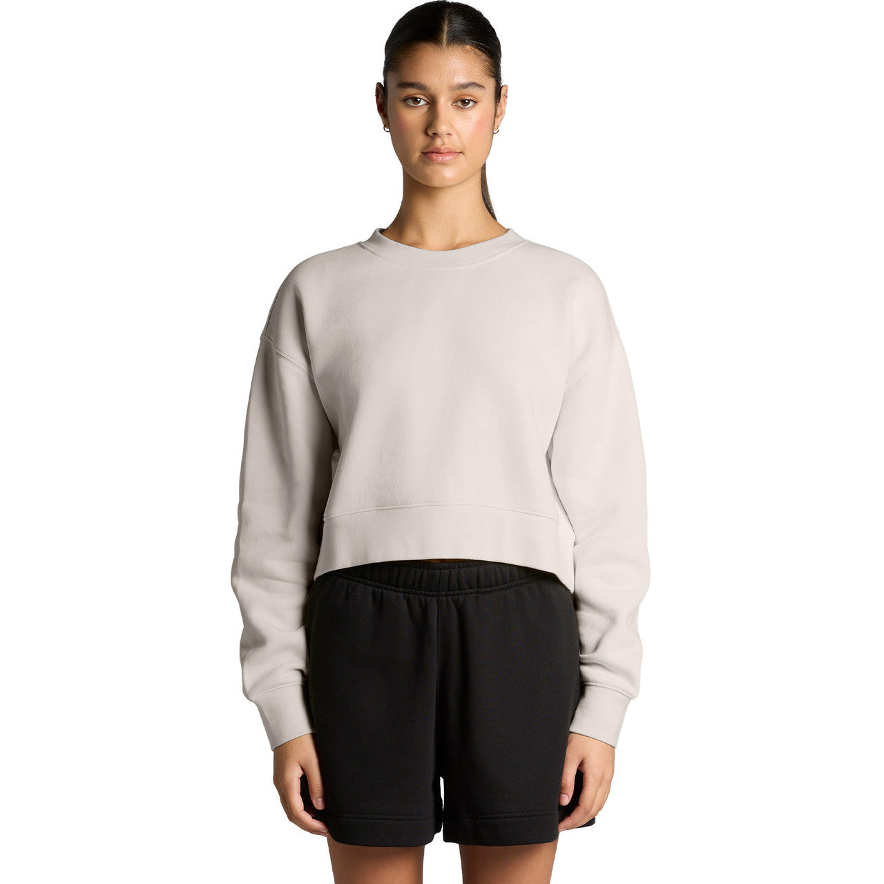 Women's Relax Crop Crew Front