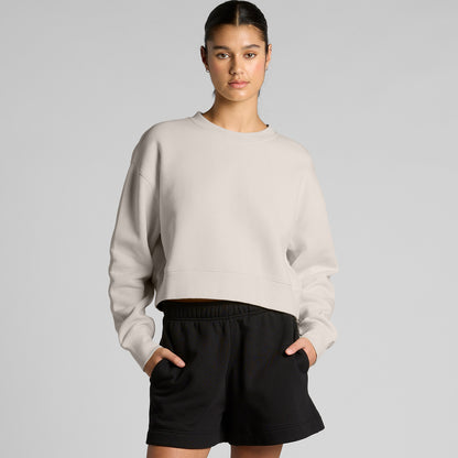 Women's Relax Crop Crew Back