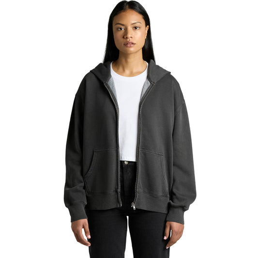 Women's Relax Faded Zip Hood Front