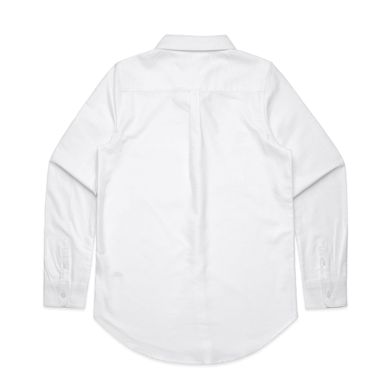 Wo's Oxford Shirt White - Back