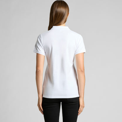 Women's Pique Polo Back