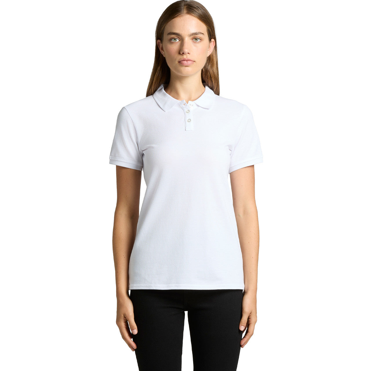 Women's Pique Polo Front