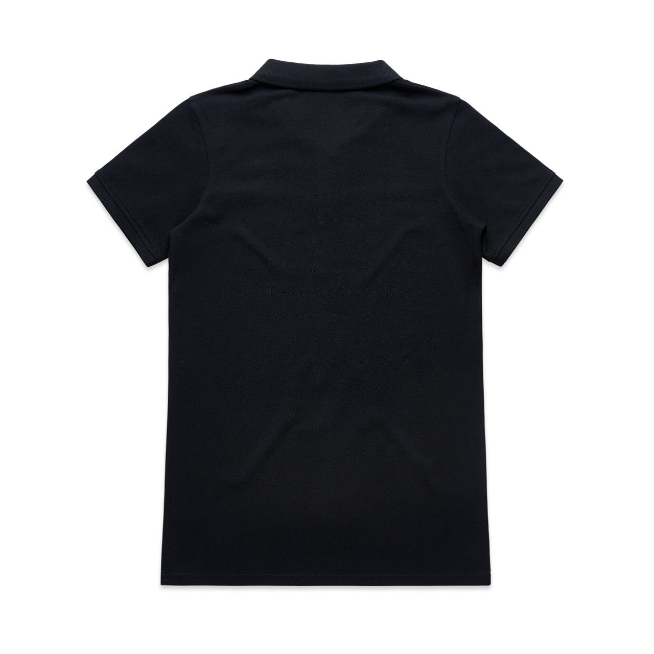 Women's Pique Polo Navy - Back