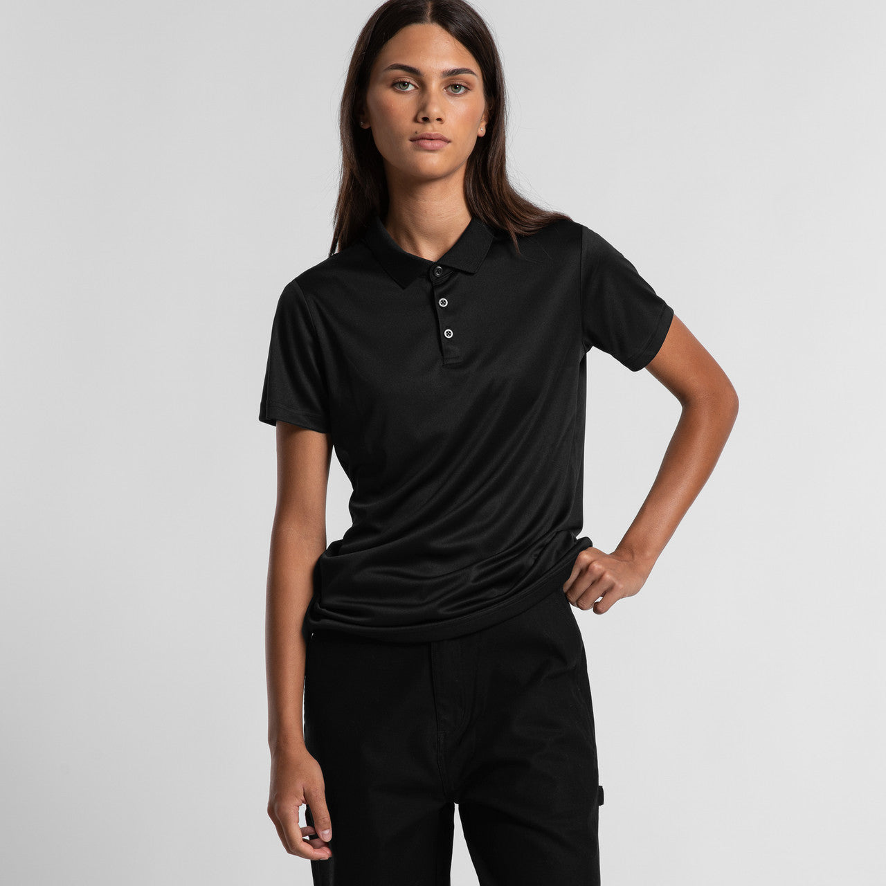 Wo's Active Work Polo Back