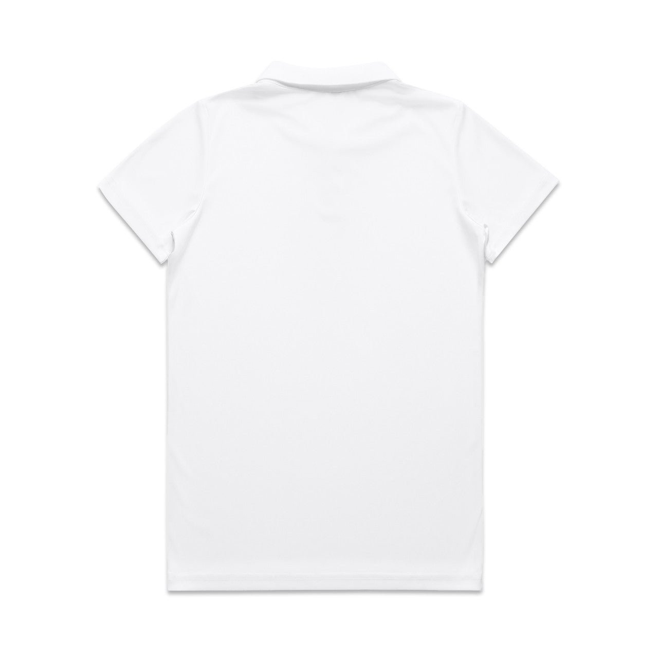 Wo's Active Work Polo White - Back