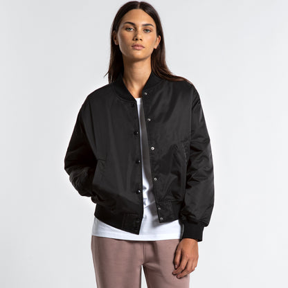 Women's College Bomber Jacket Back