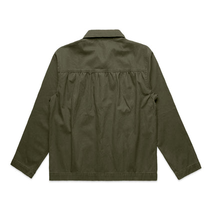 Women's Chore Jacket Army - Back