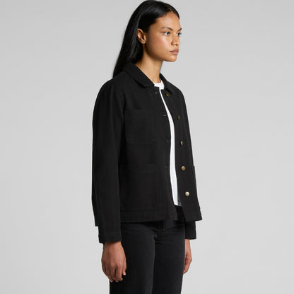 Women's Canvas Chore Jacket Turn