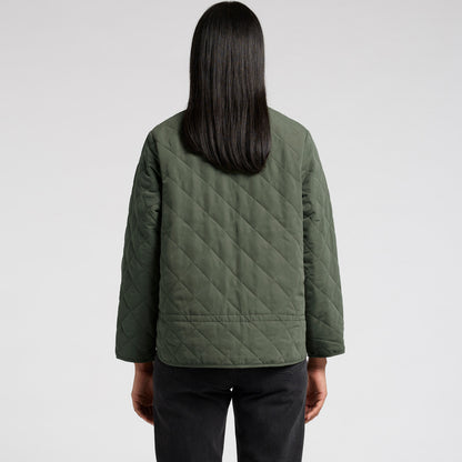 Women's Quilted Jacket Back