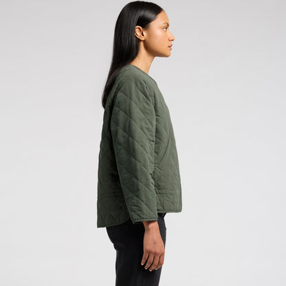 Women's Quilted Jacket Side