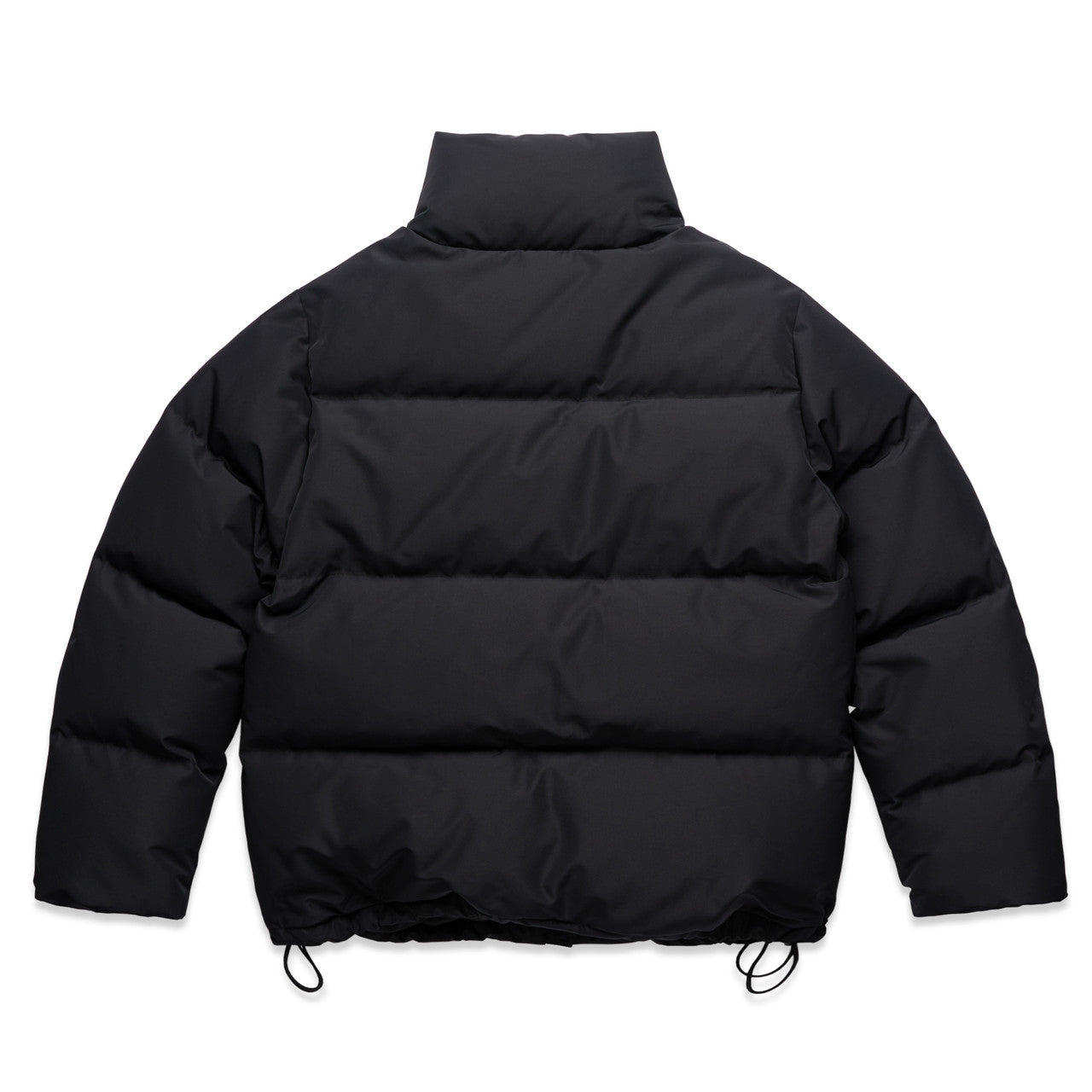Women's Puffer Jacket Black - Back