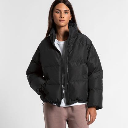 Women's Puffer Jacket Back