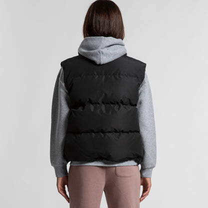 Women's Puffer Vest Back