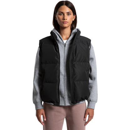 Women's Puffer Vest Front