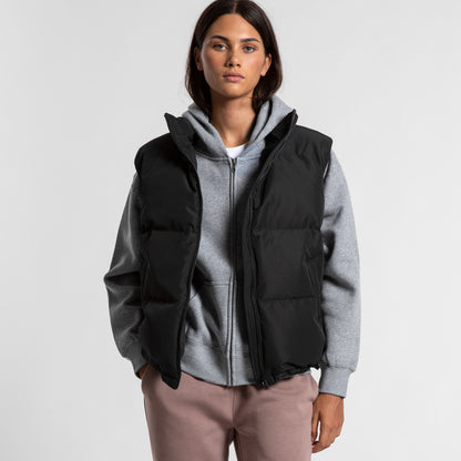 Women's Puffer Vest Back