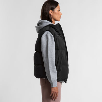 Women's Puffer Vest Side