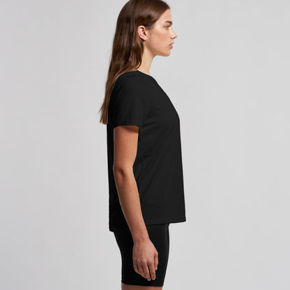 Women's Maple Active Blend Tee Side
