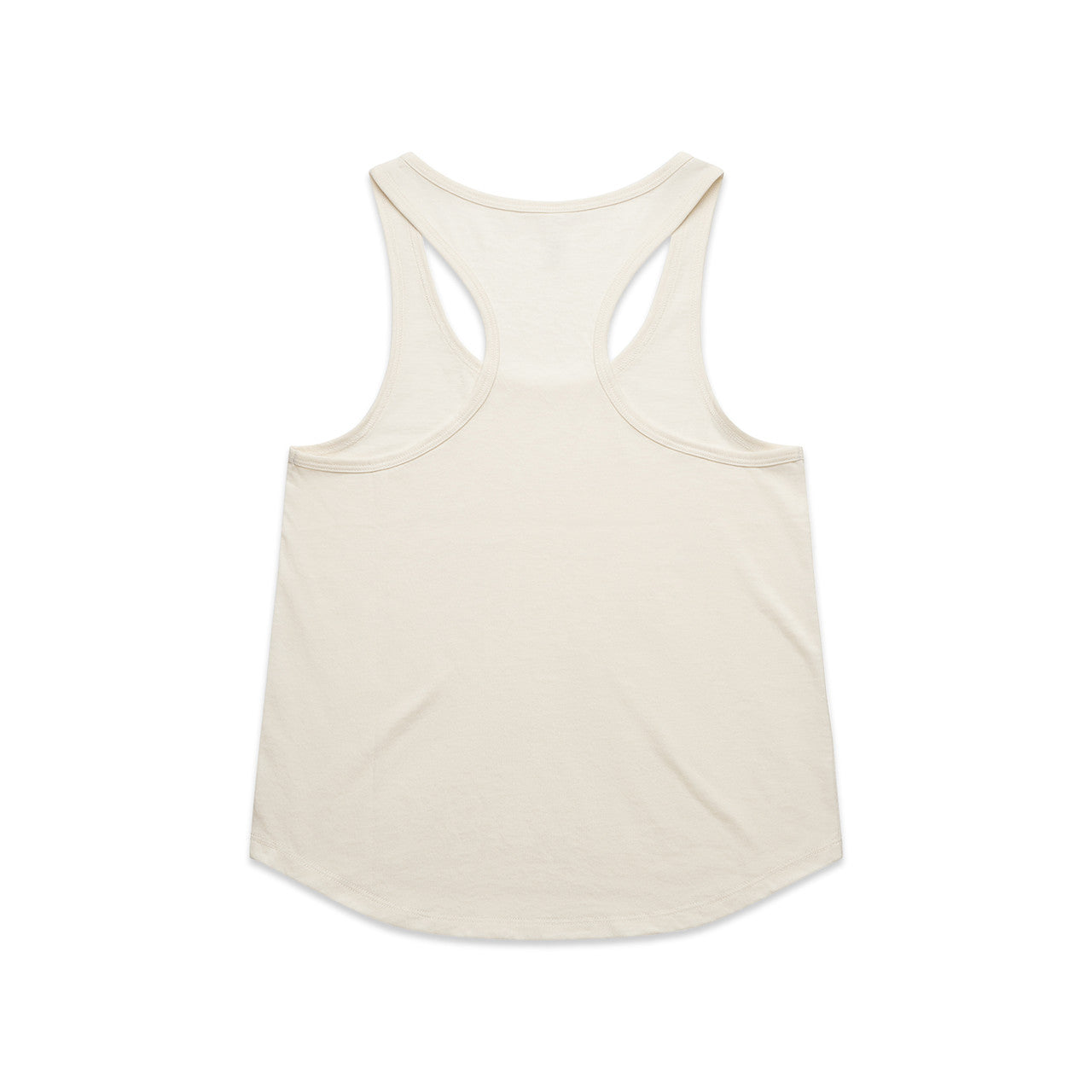 Women's Maple Active Blend Racerback Ecru - Back