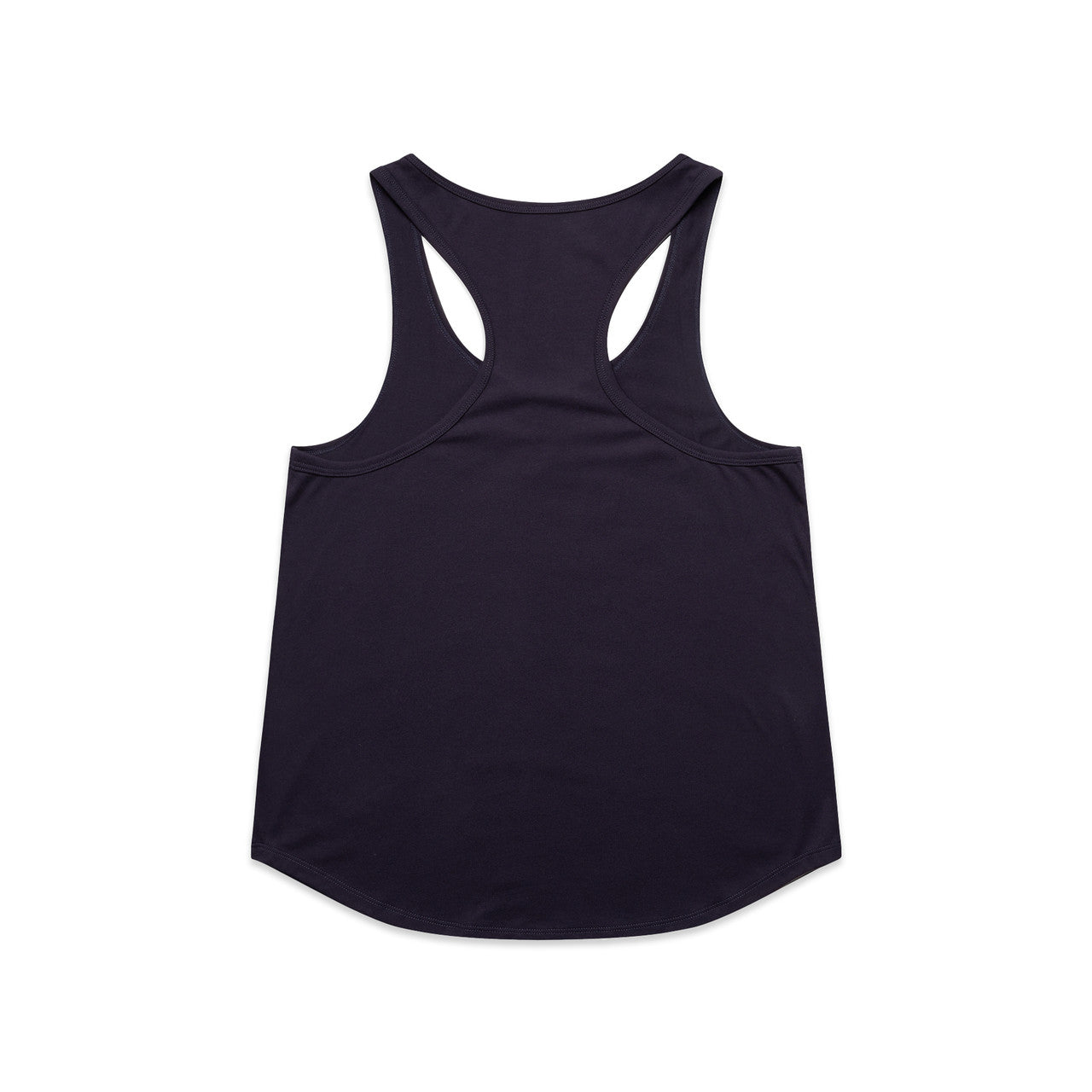 Women's Maple Active Blend Racerback Ink Blue - Back
