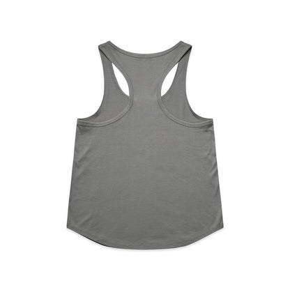 Women's Maple Active Blend Racerback Shadow - Back