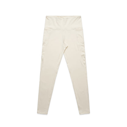 Women's Active Leggings Ecru