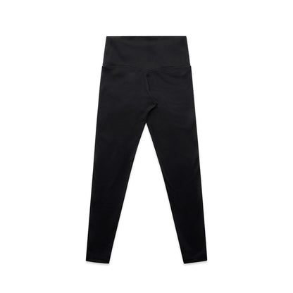 Women's Active Seamless Leggings Black - Back