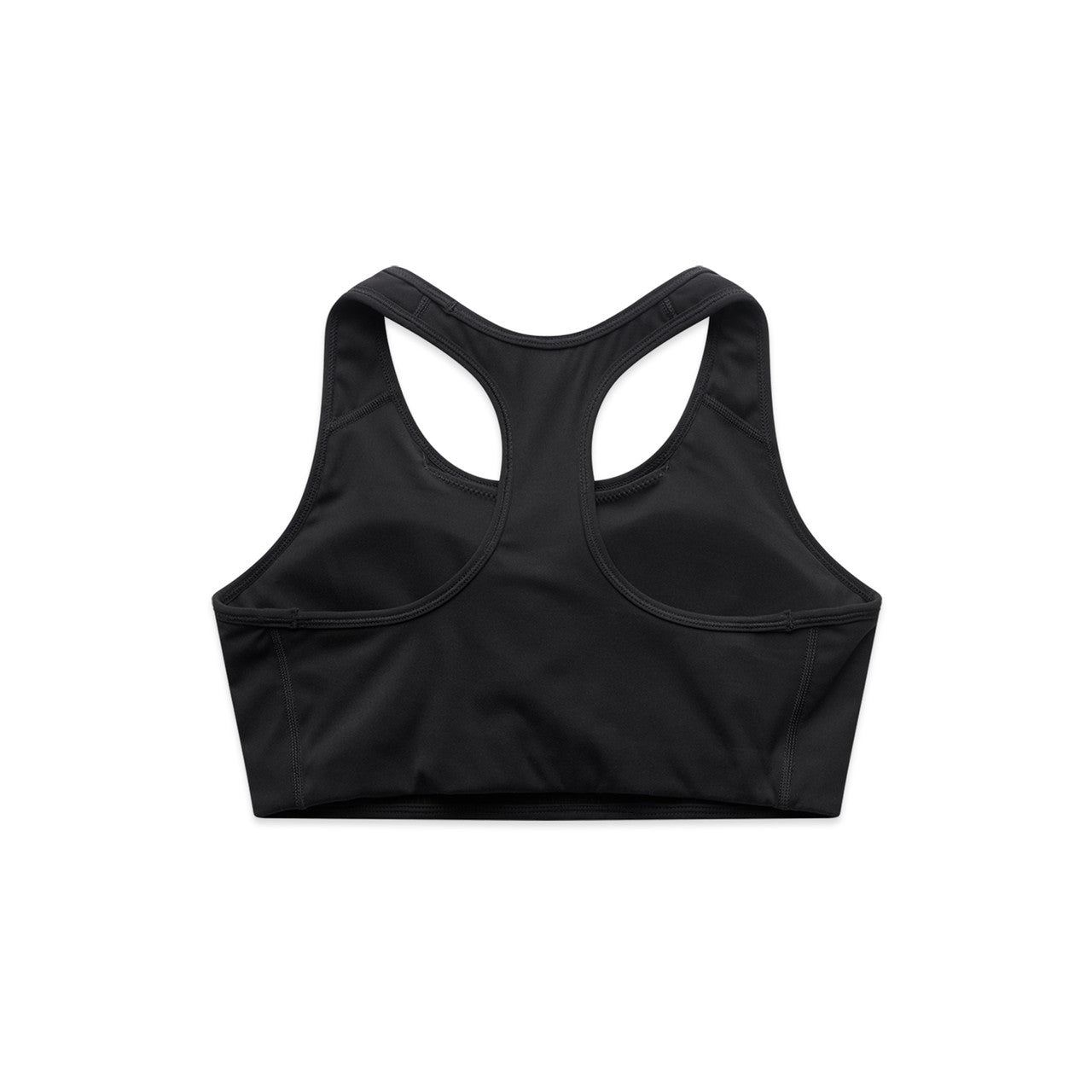 Women's Active Bra Top Black - Back