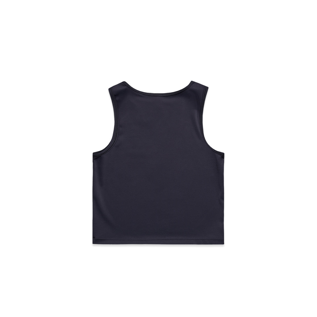 Women's Active Crop Tank Ink Blue - Back