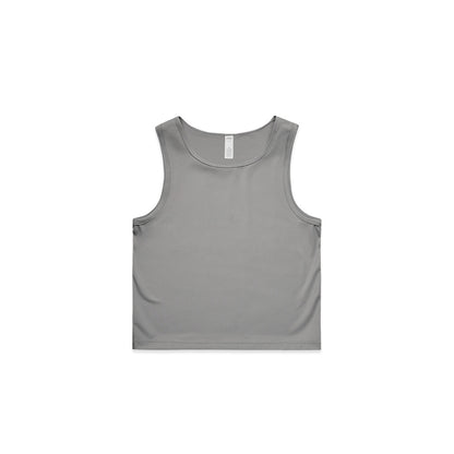 Women's Active Crop Tank Shadow