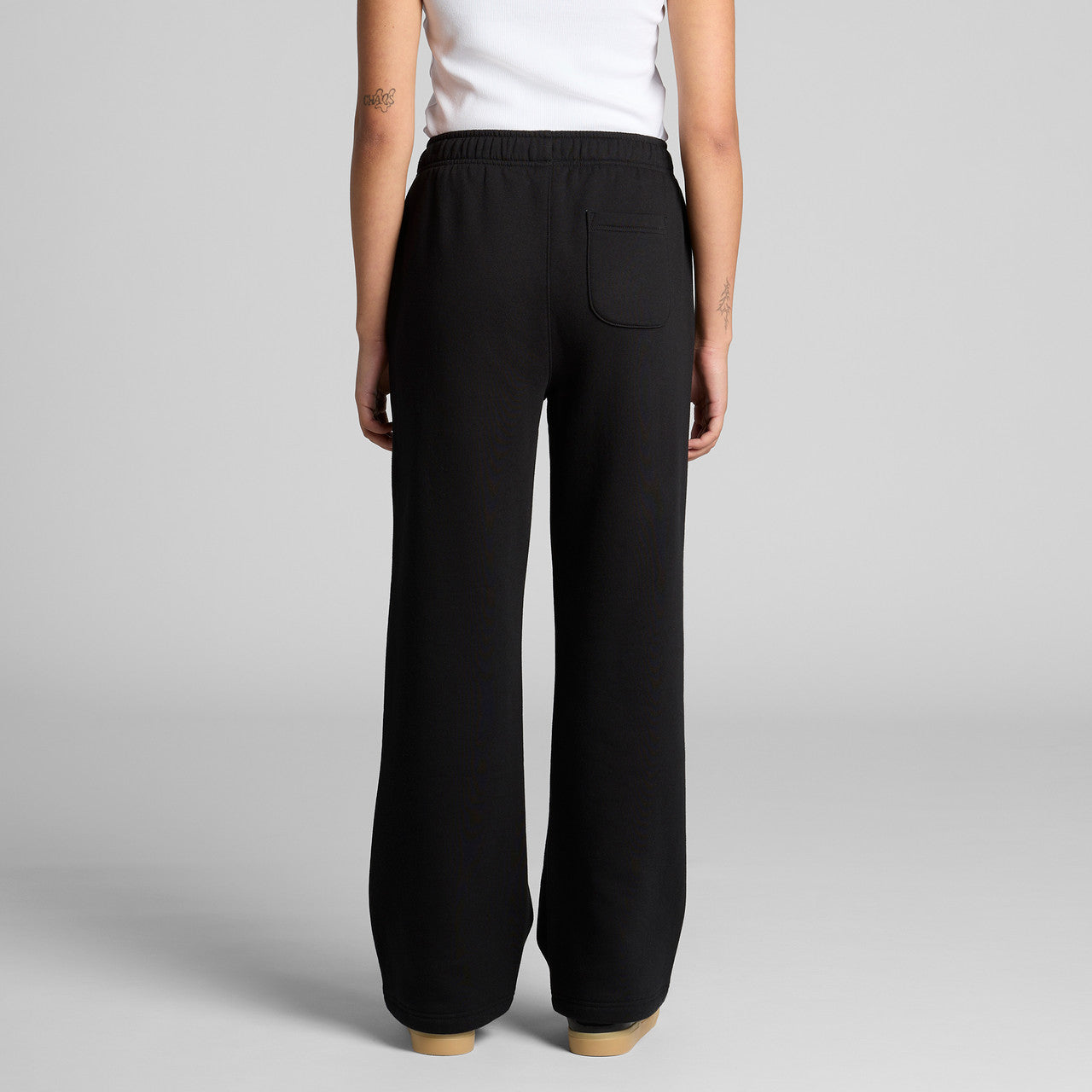 Women's Relax Cuffless Track Pants Back