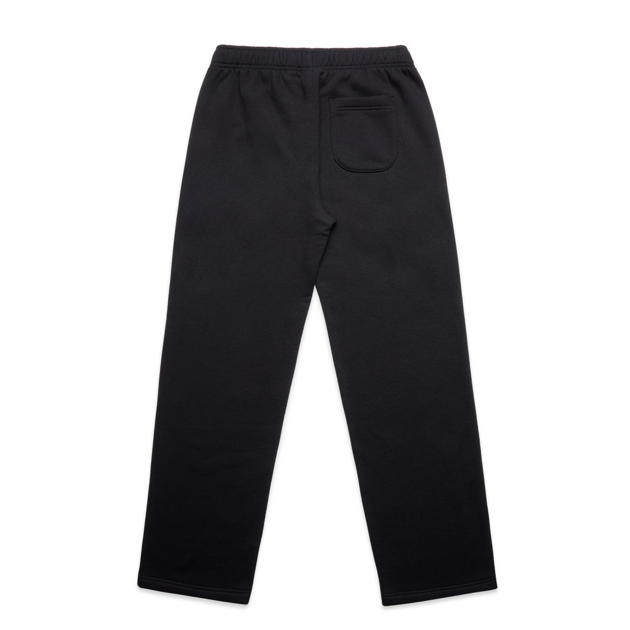 Women's Relax Cuffless Track Pants Black - Back