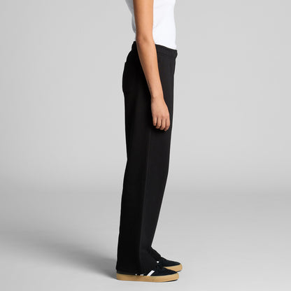 Women's Relax Cuffless Track Pants Side