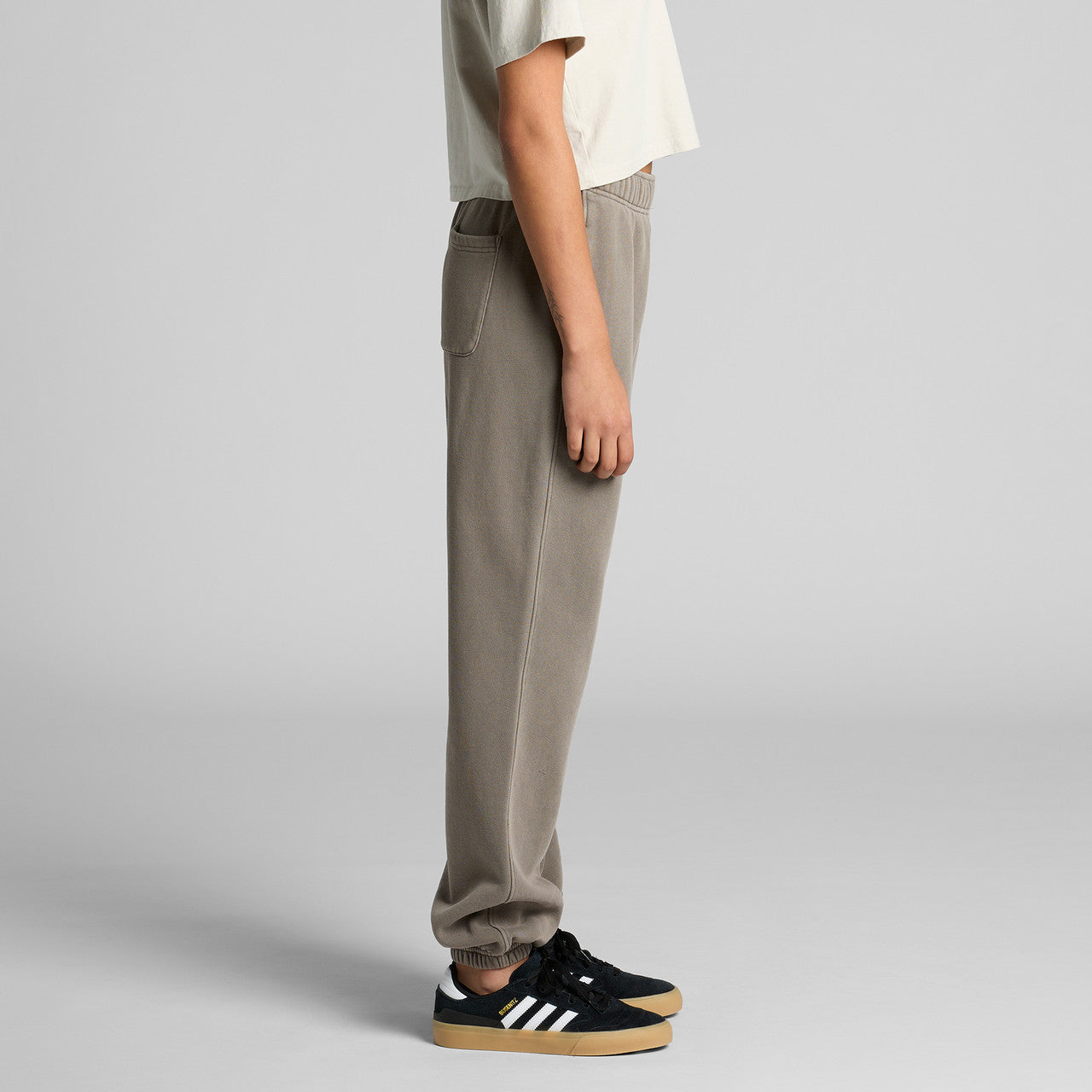 Women's Relax Faded Track Pants Side