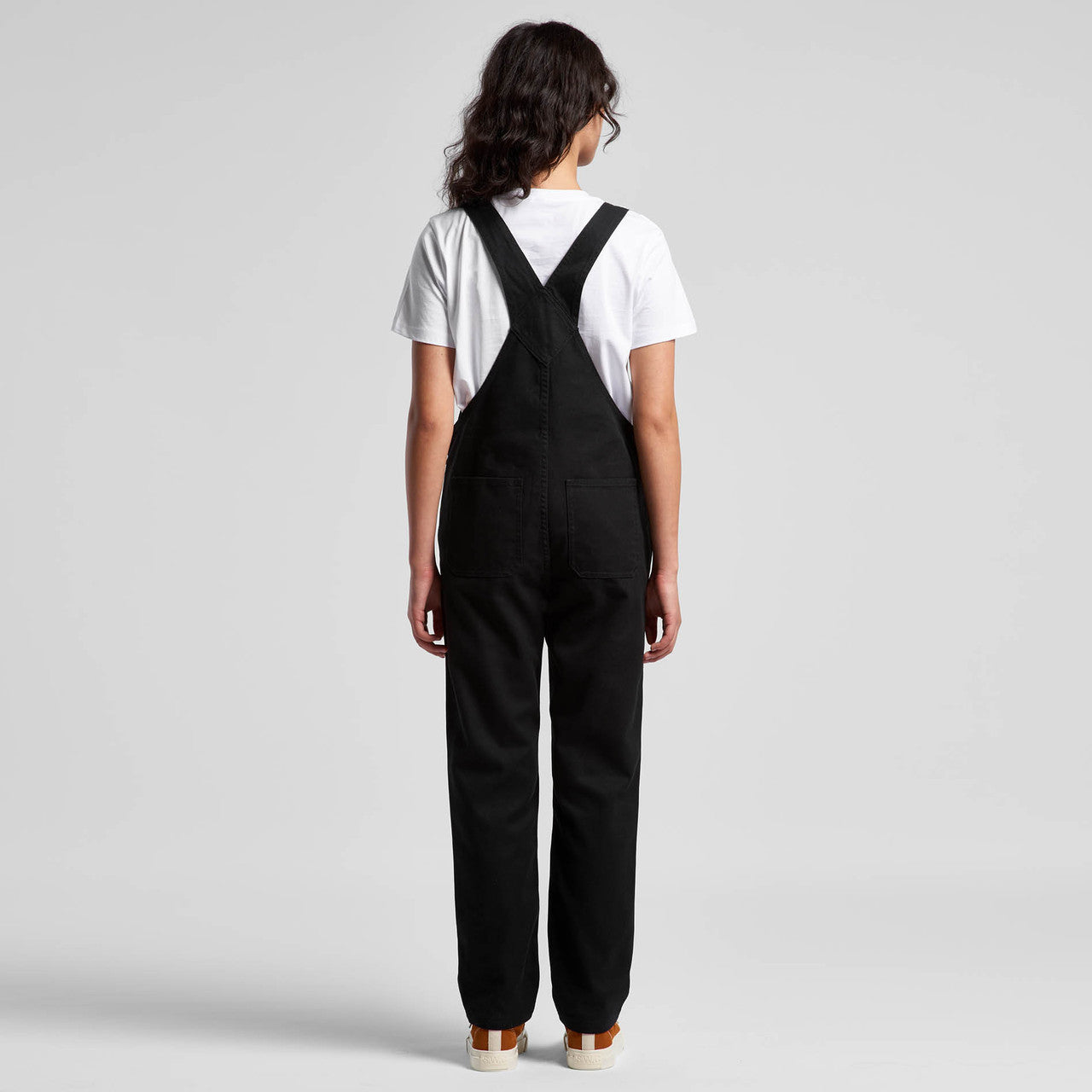 Wo's Canvas Overalls Back