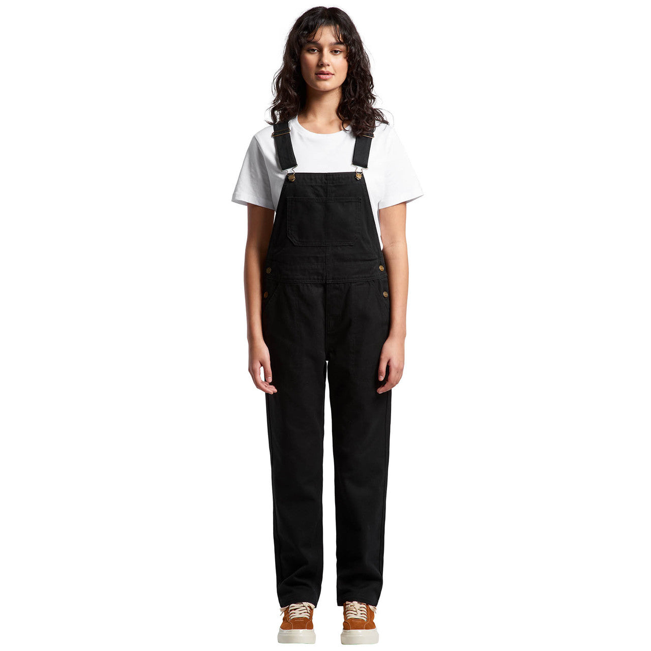 Wo's Canvas Overalls Front