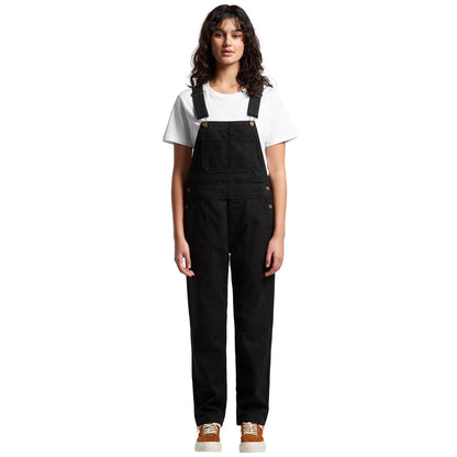 Women's Canvas Overalls Front