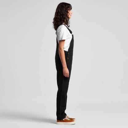 Women's Canvas Overalls Side