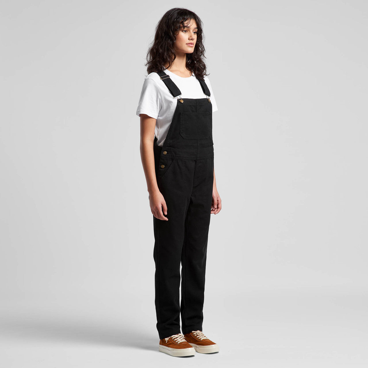 Wo's Canvas Overalls Turn