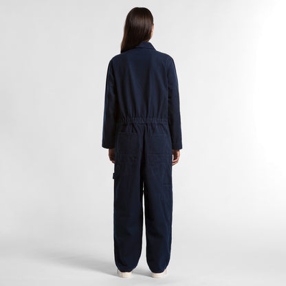 Wo's Canvas Coveralls Back