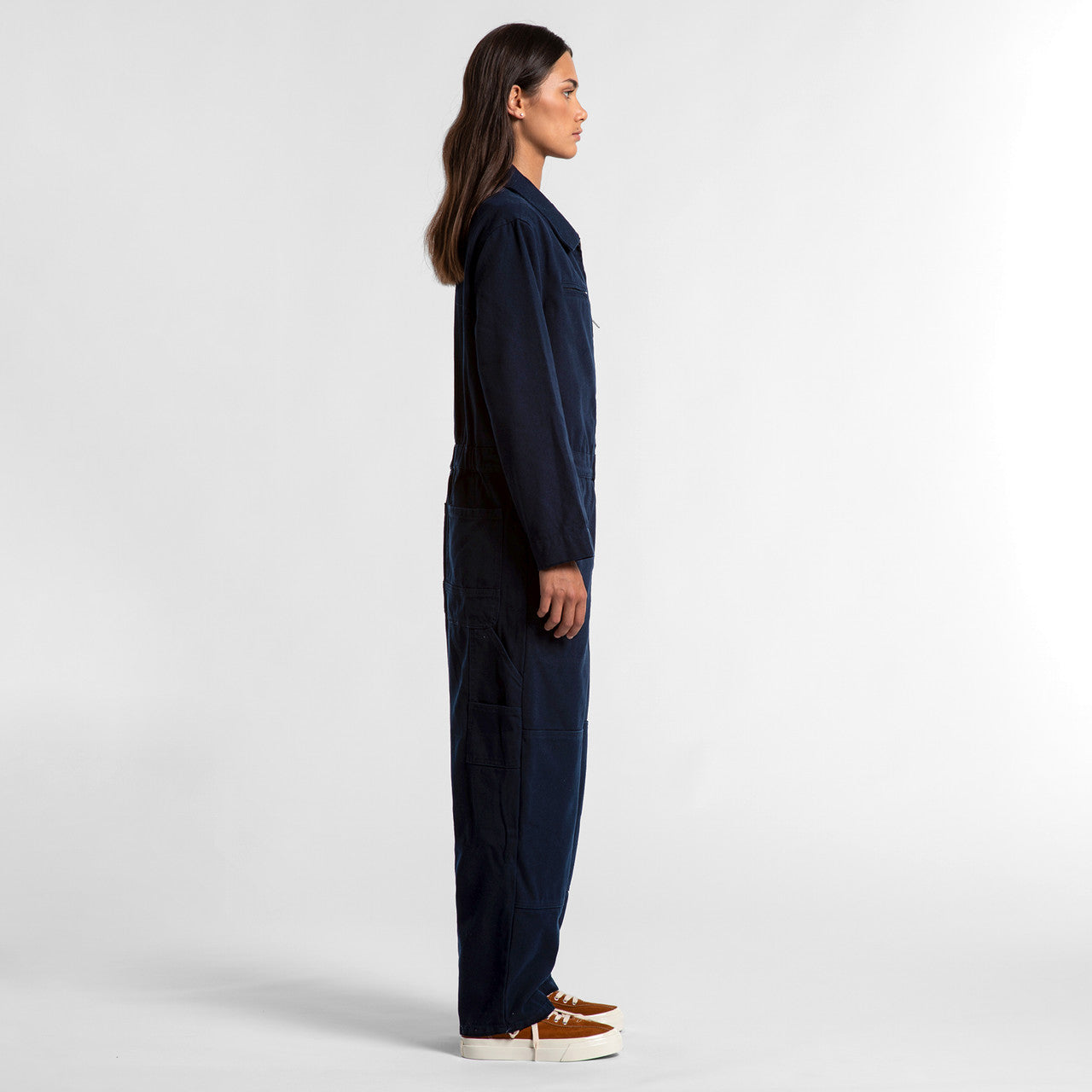 Women's Canvas Coveralls Side